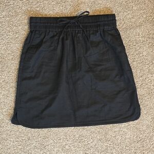 LOFT Black Elastic Waist Pants